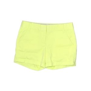 J.CREW Womens Bright Yellow Neon Classic Twill 3" Inseam Chino Shorts Size 2